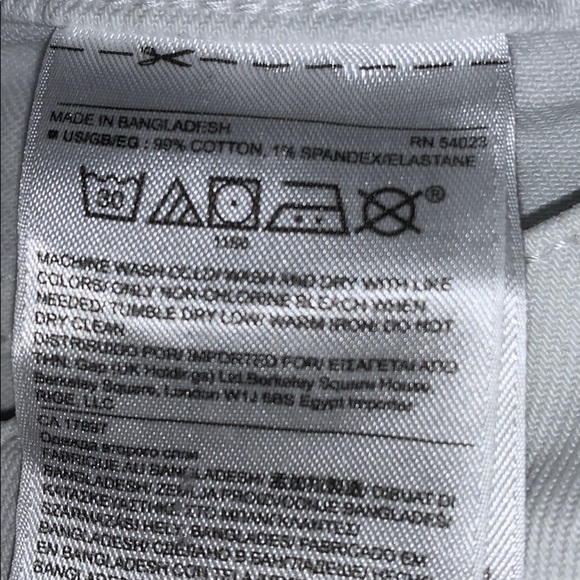 Banana Republic Shorts White Size 28 - Picture 5 of 5